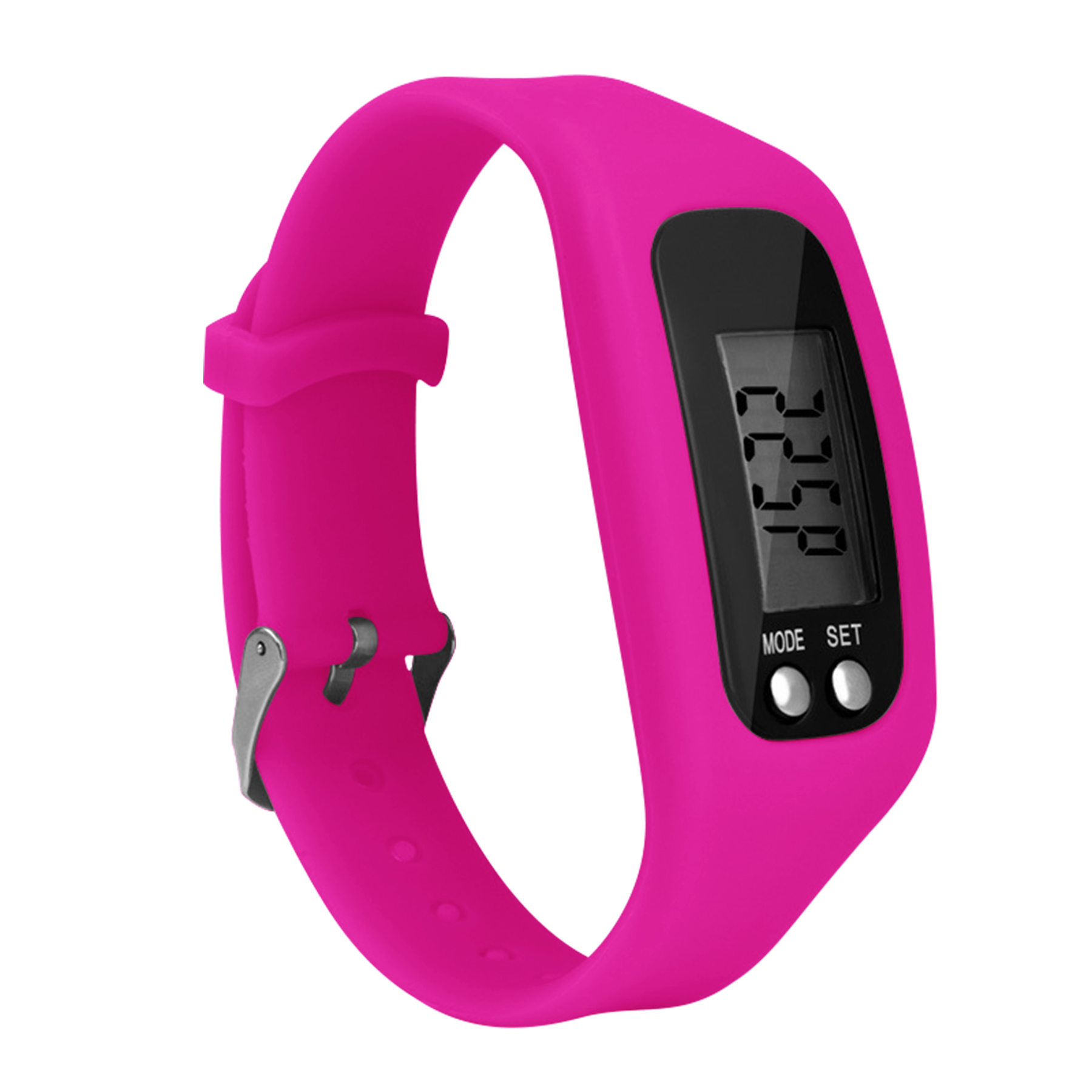 FlyFlyPromos - Fitness Running Silicon Sport Watch Pedometer Image 6 - Promotional Product